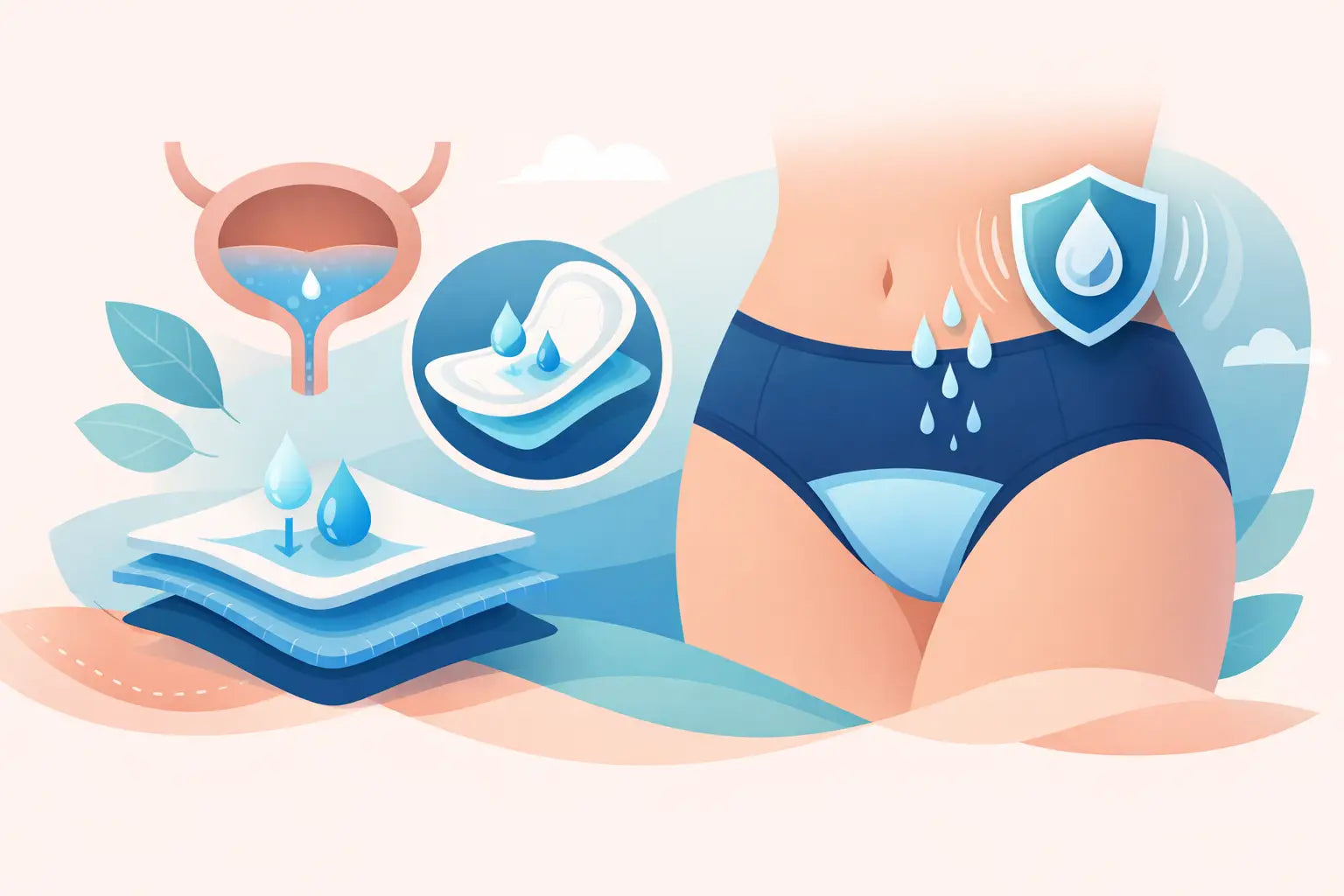 Leak Proof Knickers for Bladder Leaks